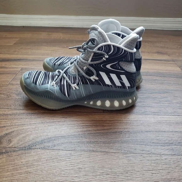 Adidas High Top Geofit sneakers size 9 - Picture 3 of 10